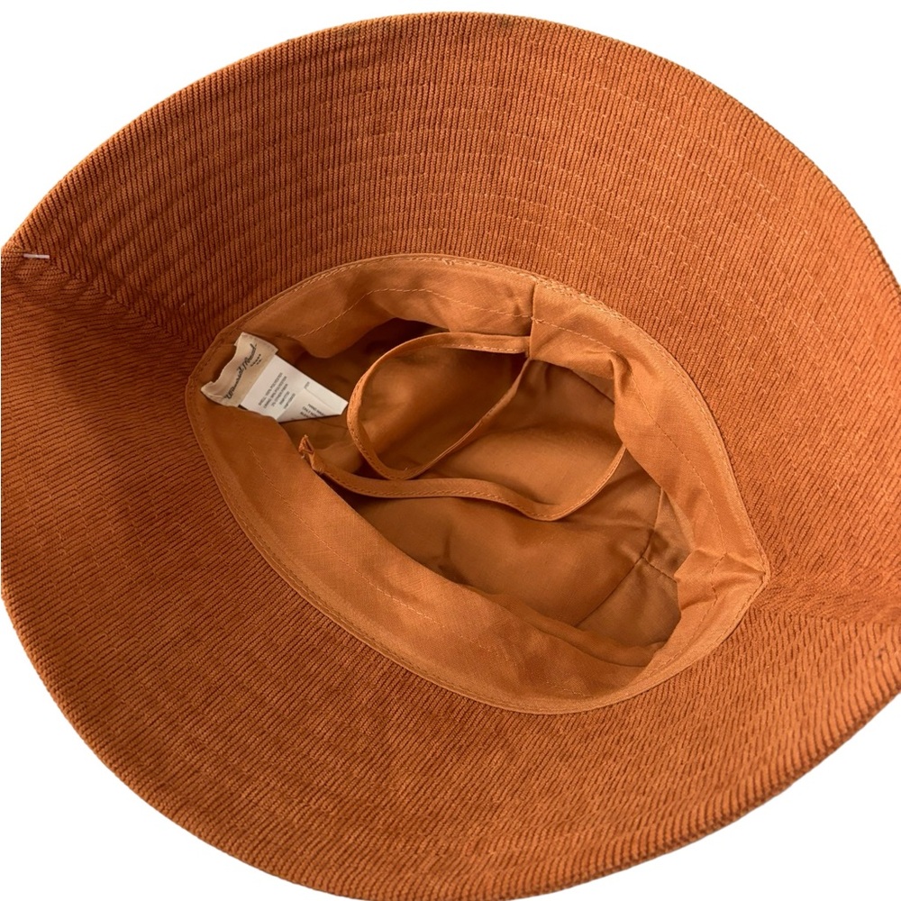 Universal Thread Corduroy Orange Bucket Hat - Picture 6 of 9